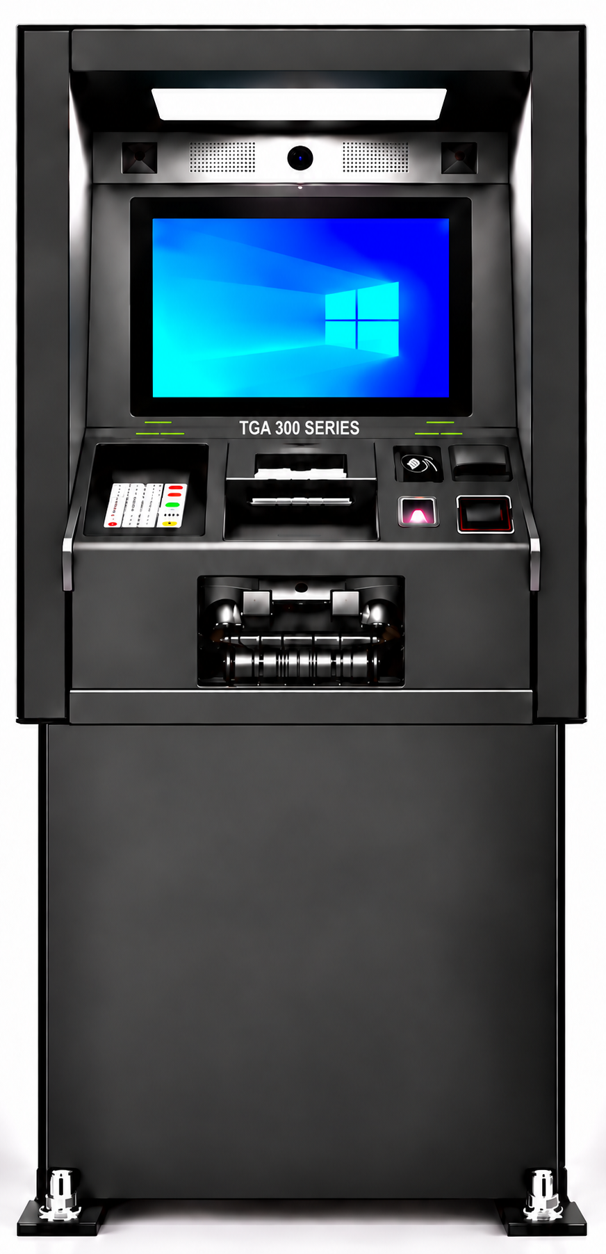 TGA 350R customer-side view with 17-inch LCD